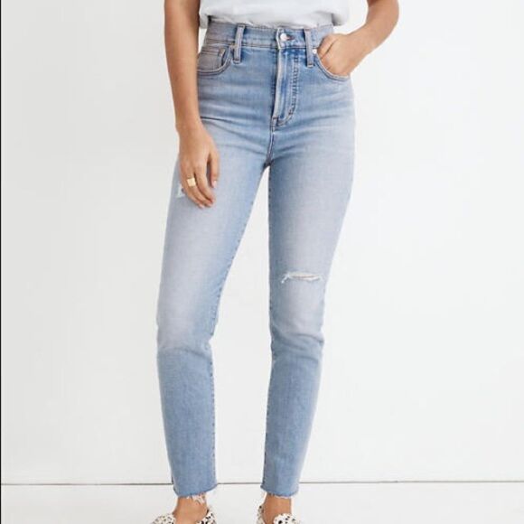 NEW: Madewell Perfect Vintage Jeans in Coffey Wash - Picture 1 of 4